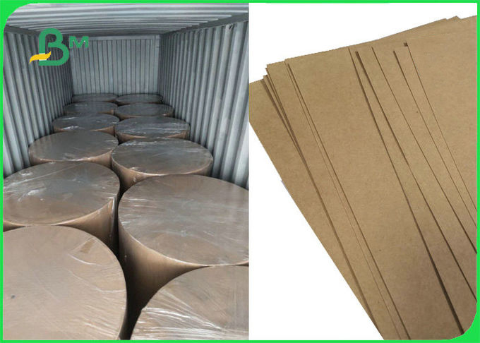 350gsm 400gsm Virgin Kraft Packaging Paper For Gift Box 65 * 86cm Sheet