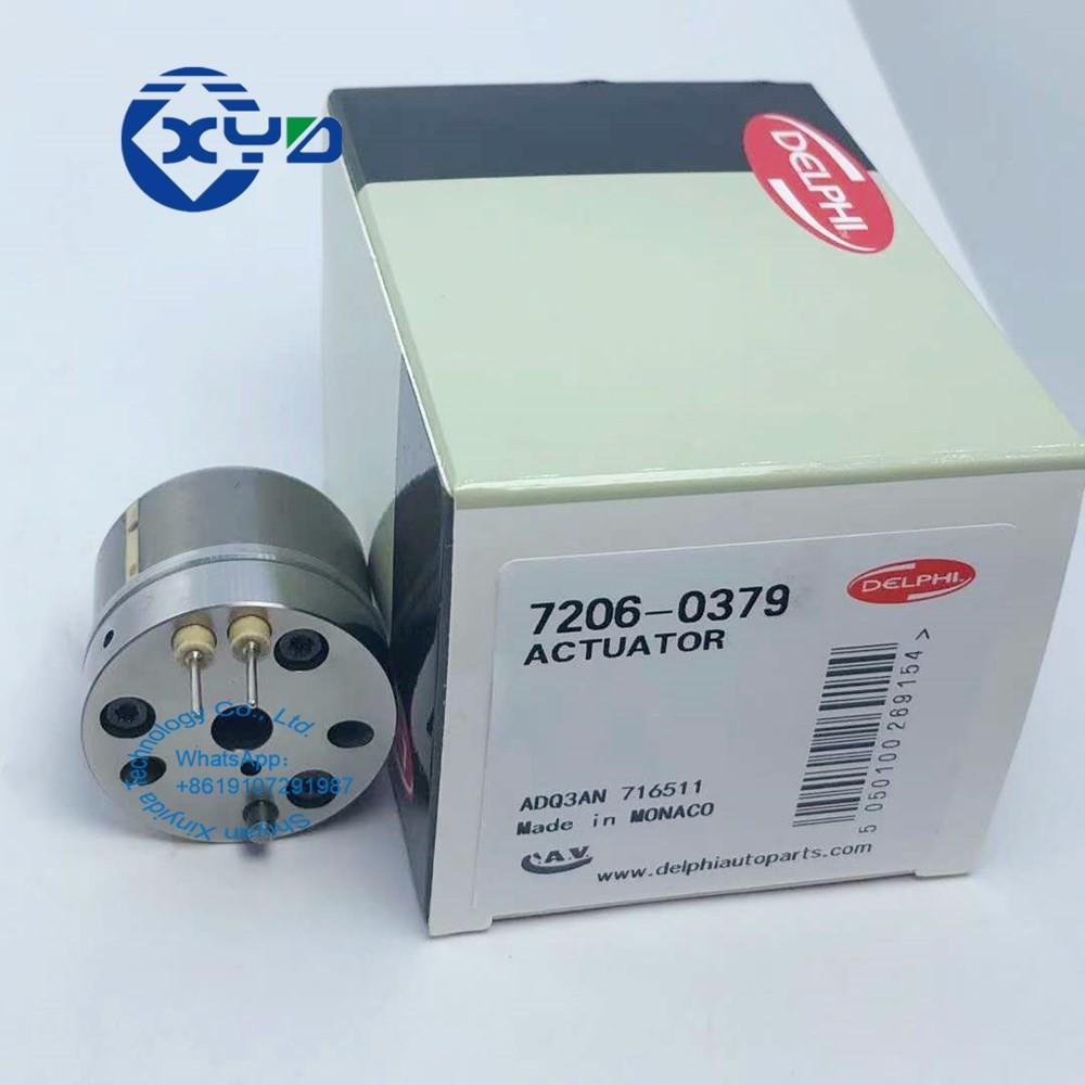 DELPHI CAT Common Rail Injector Control Valve 7206-0379 Actuator Solenoid Valve