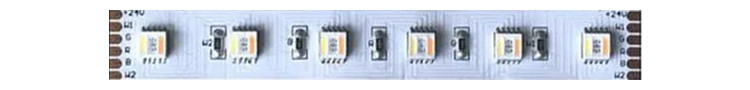Luces RGB LED Strip Light DC12V 24V 10mm Tira LED RGB 4 Pin