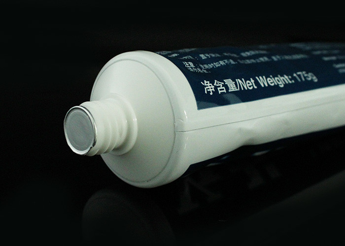 PE Plastic Tube Head In Round Bottom Style Enclosed For Toothpaste Tube