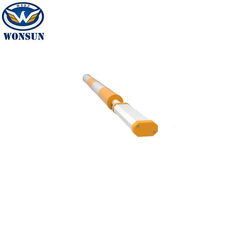 Φ38 Round Shape Arm can avoid collision With yellow or red color for Safety Boom Barrier Gate & Vehicle Barrier Gate