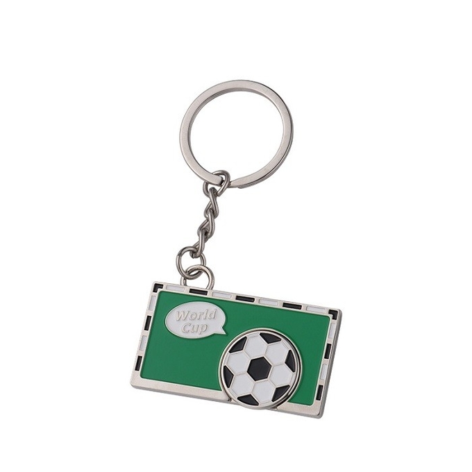 DIY Handmade Souvenirs Sublimation Keyring For Football World Cup
