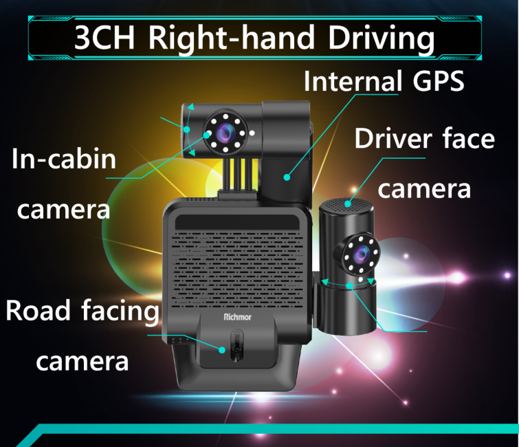 WIFI 4G GPS AHD DVR Car Black Box With 1080P 720P Resolution And H.265 Compression