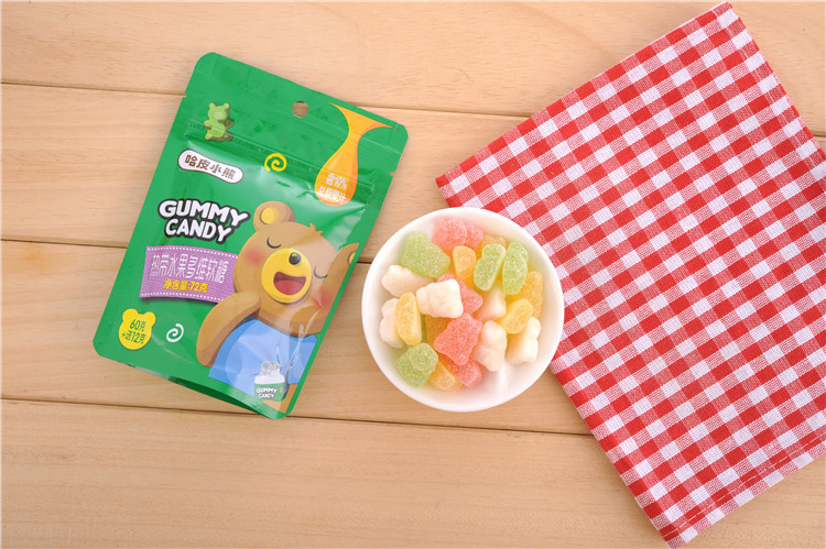 Delicious Taste Vegetarian Multivitamin Gummies Pectin Gummy Candy Gluten Free