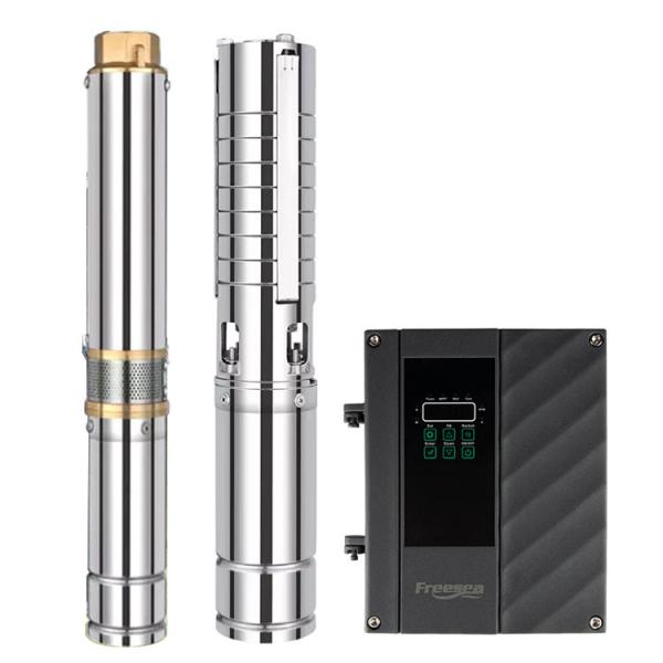 Waterproof Deep Well Submersible Water Pump Stainless Steel Construction