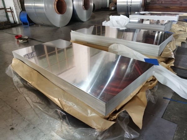 Aluminum 1060 H18 Temper Building Aluminum Sheet 0.7mm Cold Rolling
