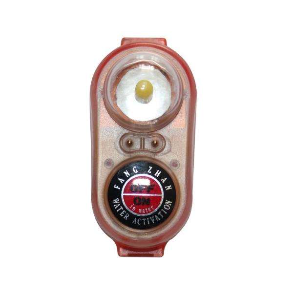 Quality Water Activated Life Jacket Strobe Light Orange Color 0 . 5W 0 . 5mA for sale