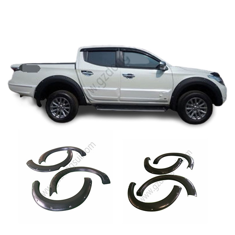 OEM OMD Black ABS Truck Fendar Flares For Pick Up 2005-2015 Triton L200