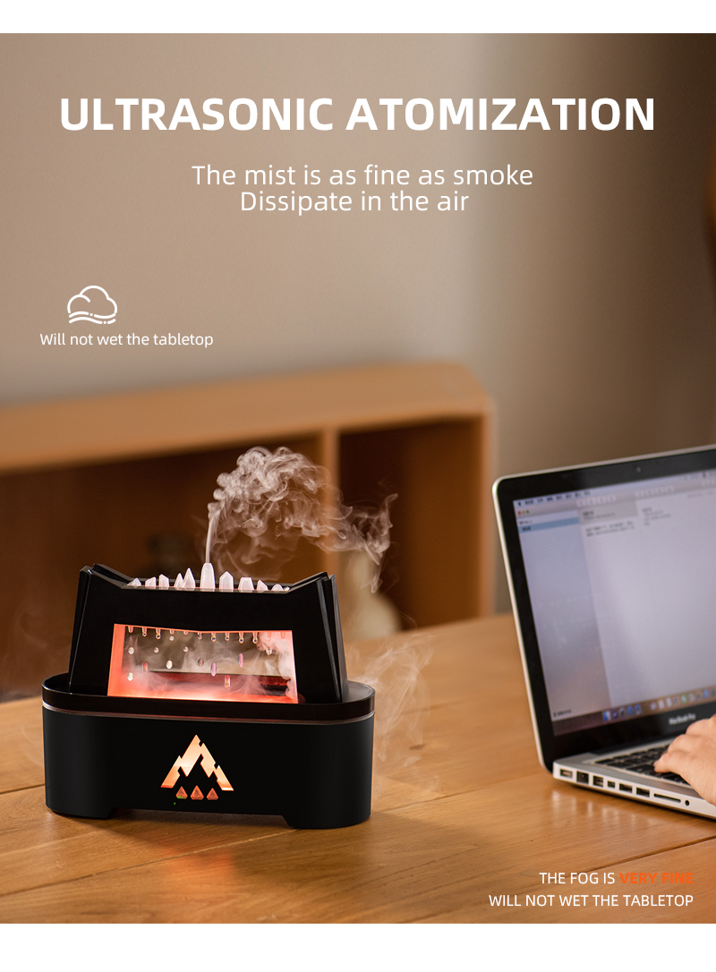 2023 Winter Christmas Promotion Raindrop Essential Oil Ultrasonic Aroma Diffuser Humidifier