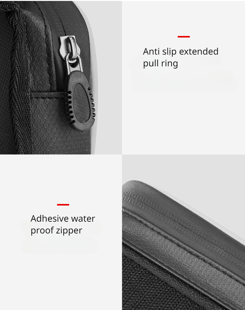 Bicycle upper tube bag mobile phone touch screen road bike mountain bike front beam bag frame bag riding equipment acces