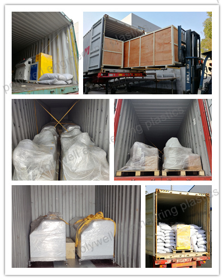 Automatic Industrial Single Screw Extruder , PA66 Nylon Extruder Machine with Professional Dryer