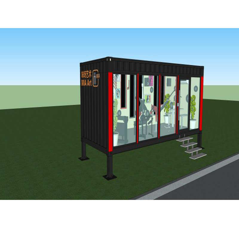 Living 26 SQM 40foot Mobile Temporary Container Office