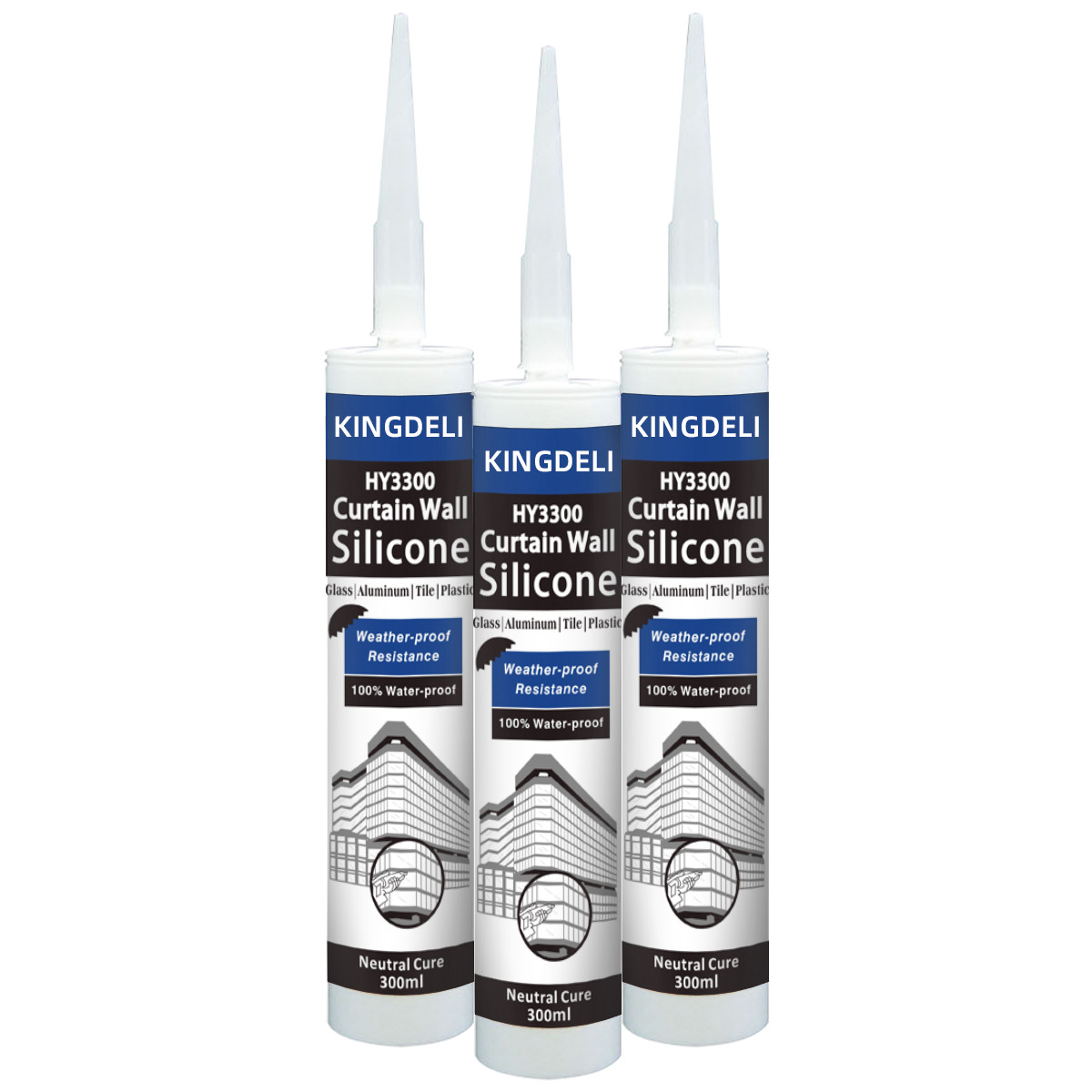 General Purpose GP Water Resistant Silicone Sealant Neutral For Construction