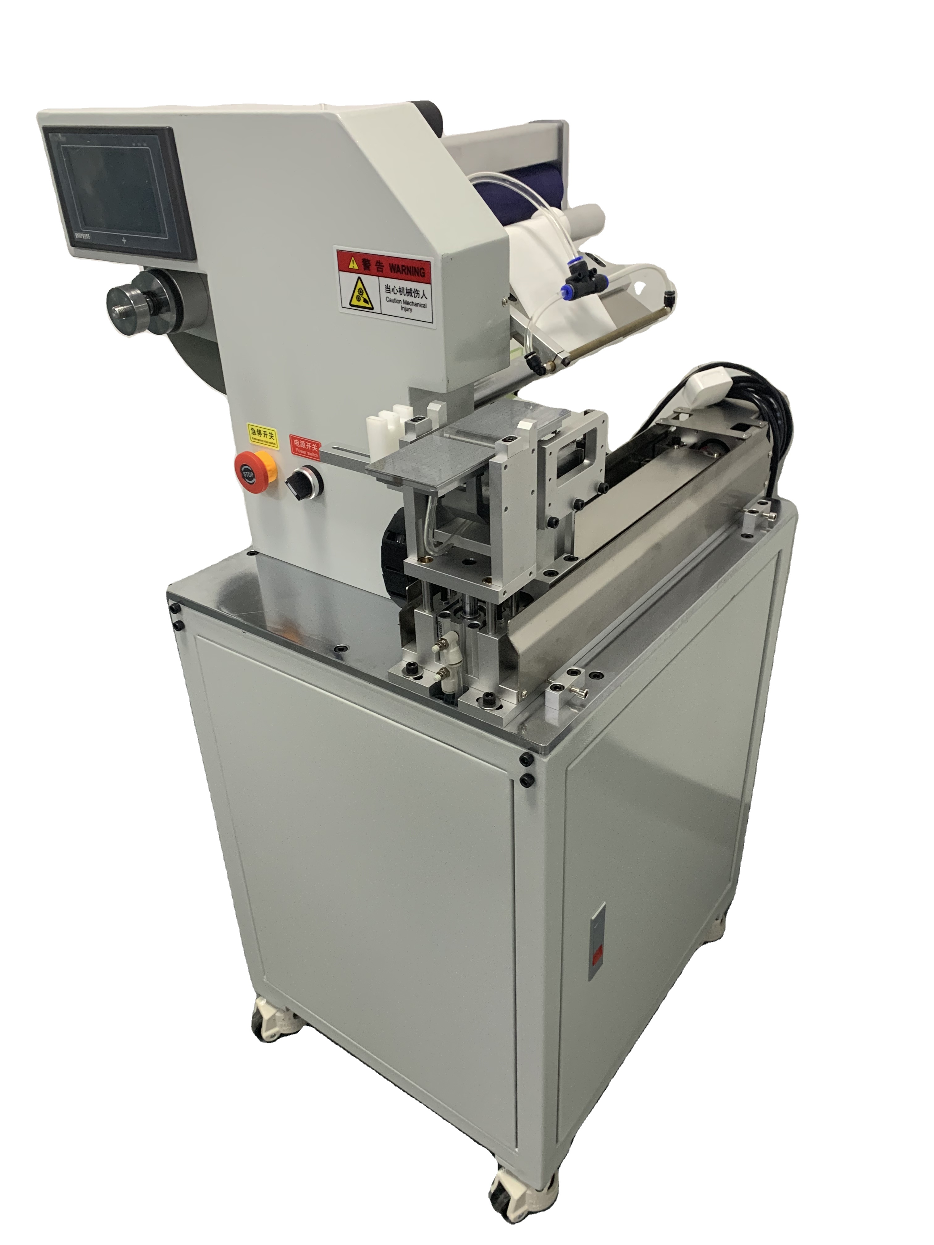 Half Wire Fold Labeling Machine with High Accuracy and Air Pressure of 0.4-0.6Mpa