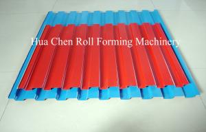 China 3kw Color Steel Plate Rolling Shutter Machine 18rows PLC Control on sale
