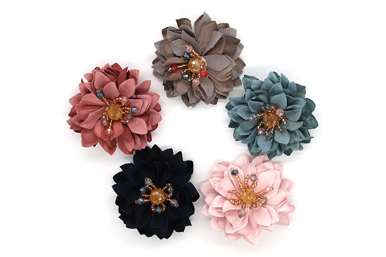 Decoration Handmade Shoe Lace Flowers Europe And America Style