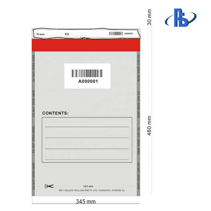 Plastic Tamper Proof Security Bags For Police And Forensic Departments