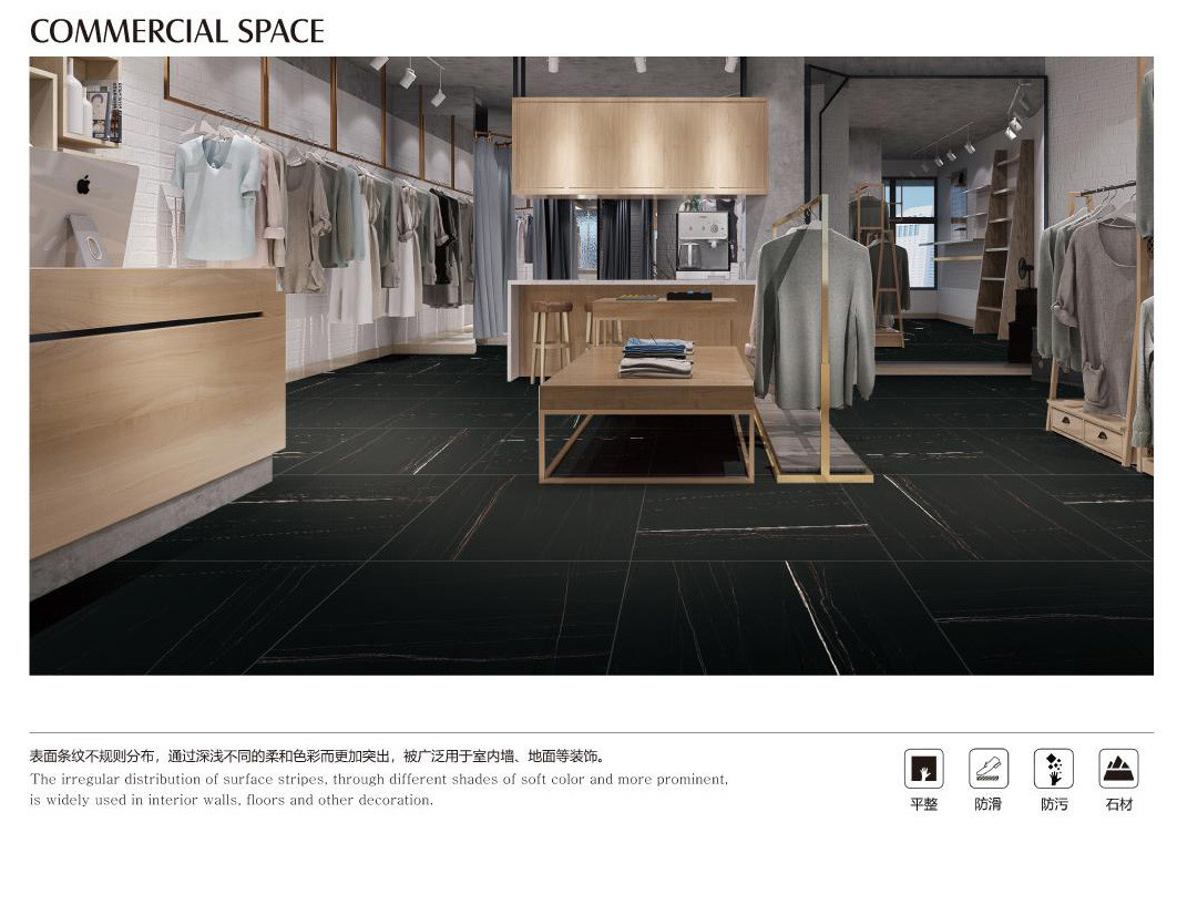 60x60cm Marble Floor Wall Tiles Sandstone , 1cm 3d Inkjet Print Porcelain Glazed Tile