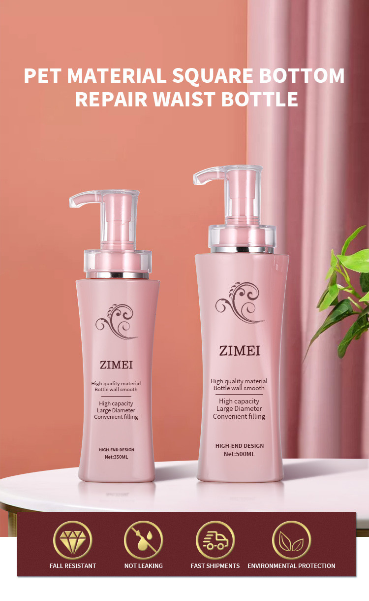 Custom Empty Shampoo Body Wash Plastic Lotion Bottle With Pump Sprayer