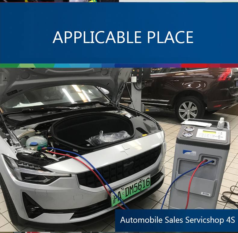Car Air Conditioning Refill Service AC Freon Recovery Machine For R1234yf