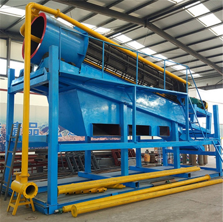 Portable Placer Gold Trommel Screen Washing Plant