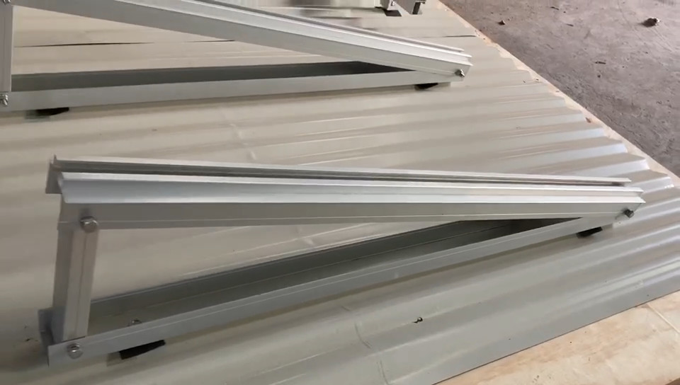 Tripod Design Flat Roof Solar Panel Fixing Brackets