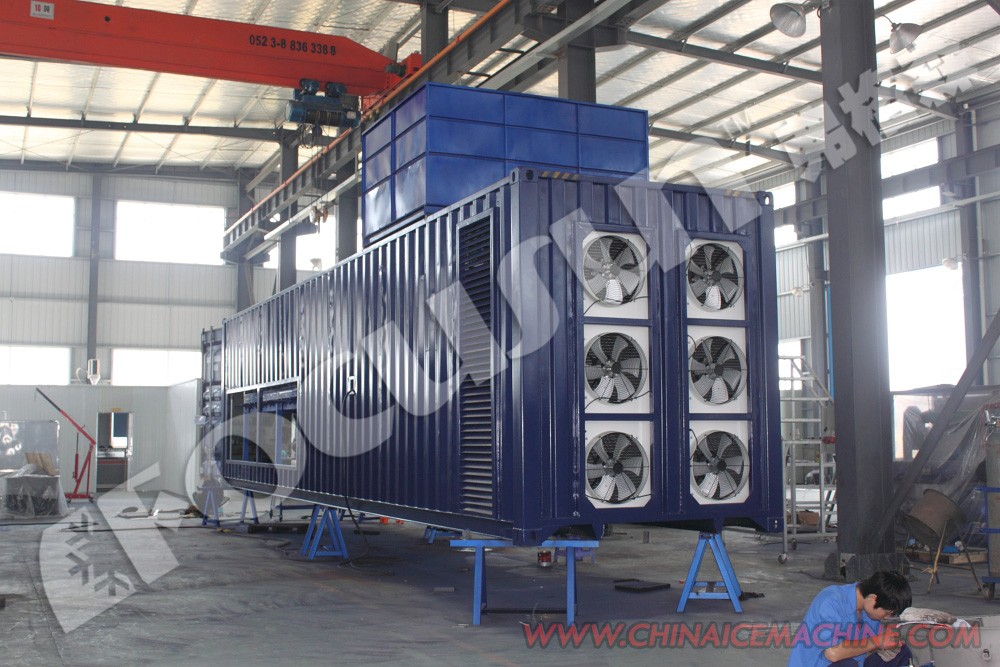 Refrigeration Block Ice Machine With Video Outgoing-Inspection In Market
