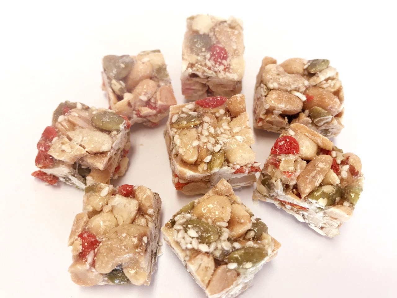 Almond/Peanuts/Sesame Nut Cluster Snacks Nut Crunch with BRC/HACCP Certificate