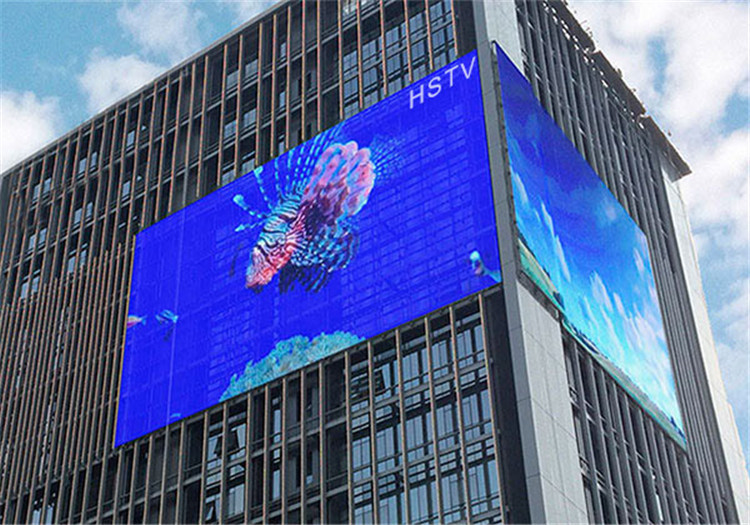 2500cd/Sqm IP45 Outdoor Transparent LED Display P3.91 Window Glass LED Display