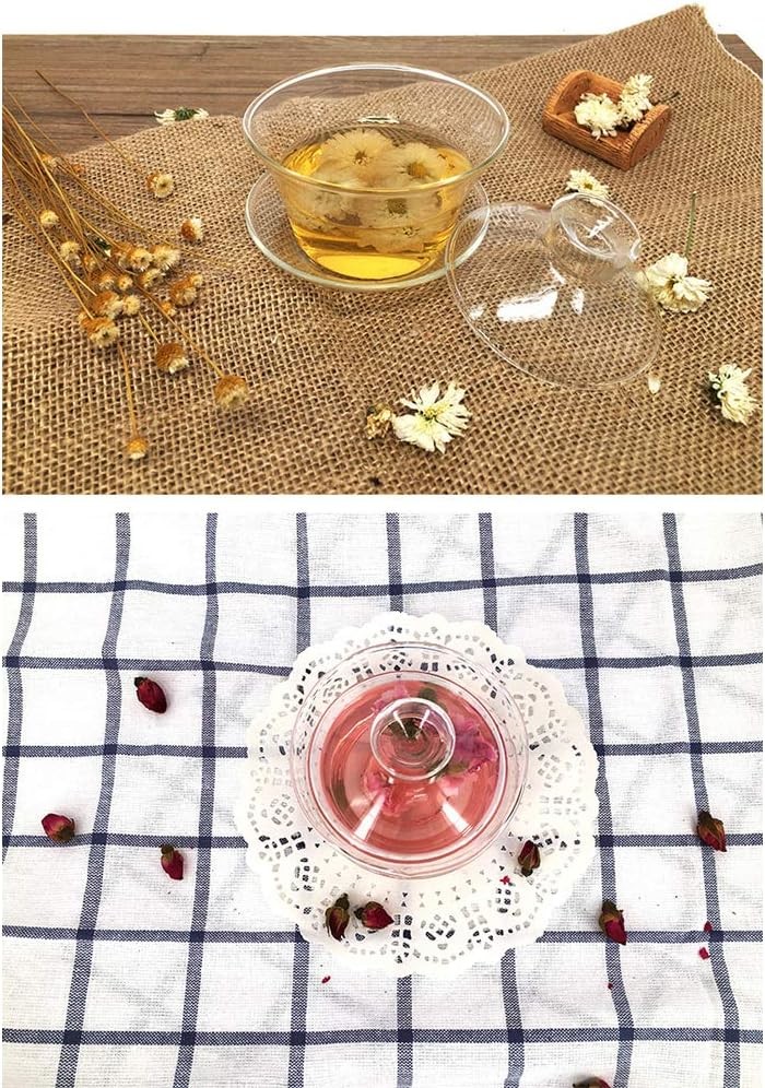 OEM ODM Double Walled Glass Cups / Mugs With Infuser Basket