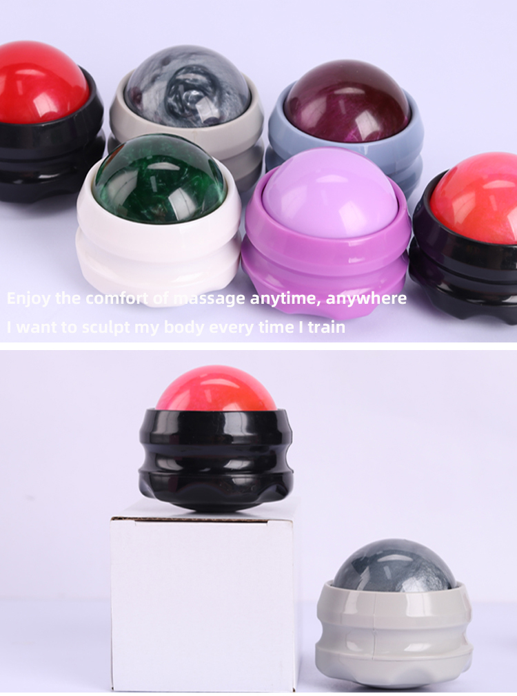 Handheld Massage Roller Ball Customized Logo 170g For Fully Body