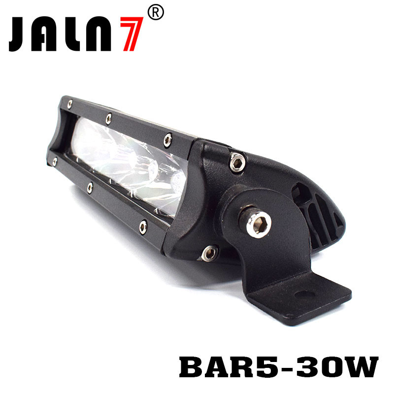 LED Light Bar JALN7 7.5Inch 30W CREE Original Spot Flood LED Driving Lamp Super Bright Off Road Lights LED Work Light