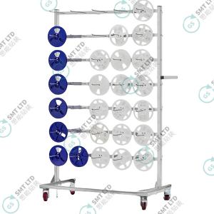 Buy cheap SMT ESD Reel Storage Shelving Rack Trolley Cart product