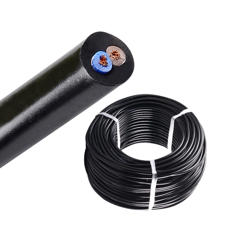 3 Pin EU Plug Rubber Ac Power Cable Cord 1.2m 1.5m 1.8 Meters