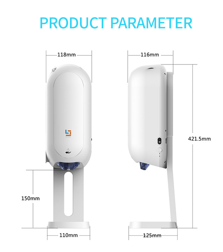 K9 K8 K3 Pro Infrared Forehead Thermometer Automatic Soap Dispenser 2 In 1