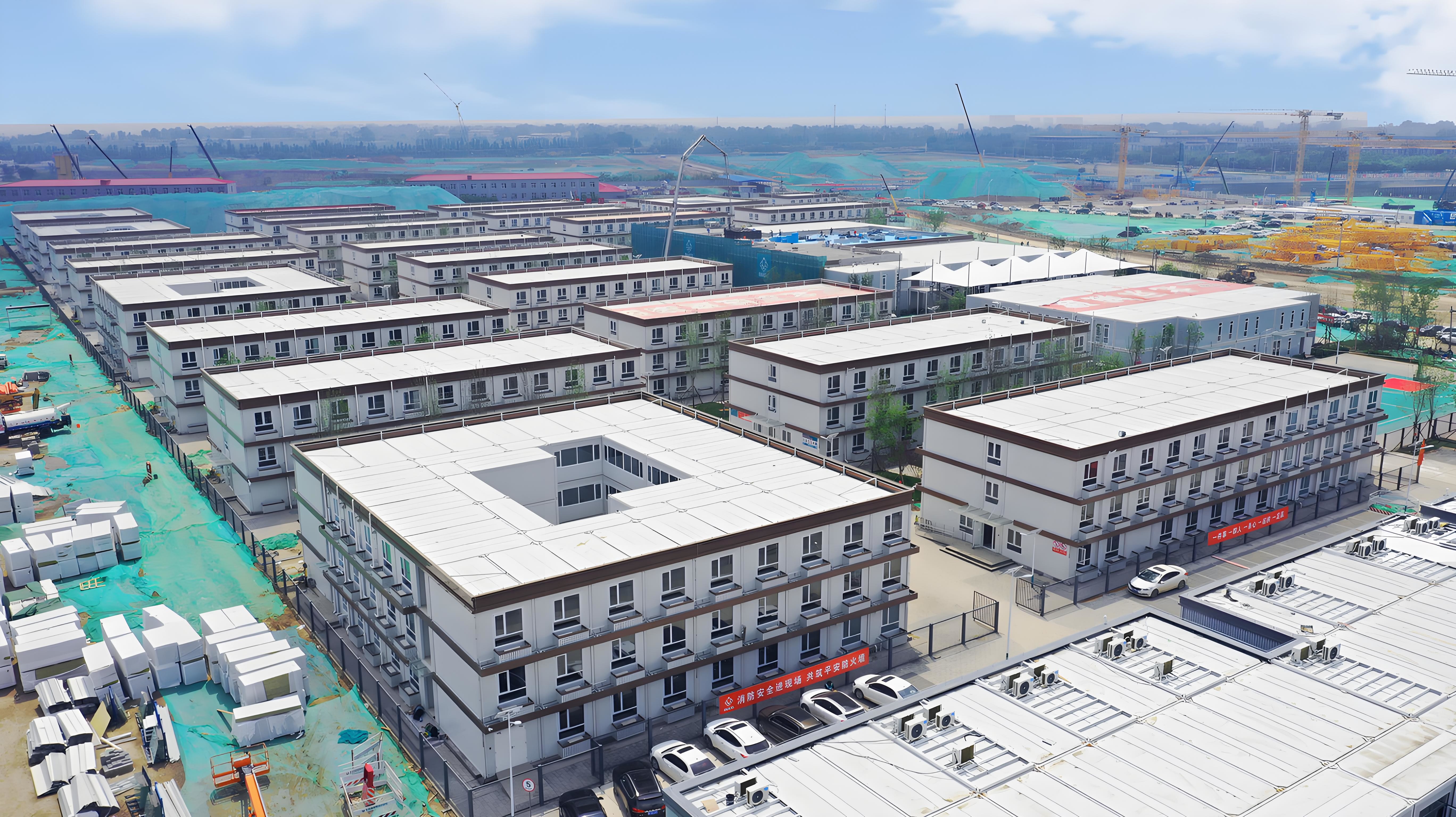 Prefabricated Large Span Office Steel Structures Workshop