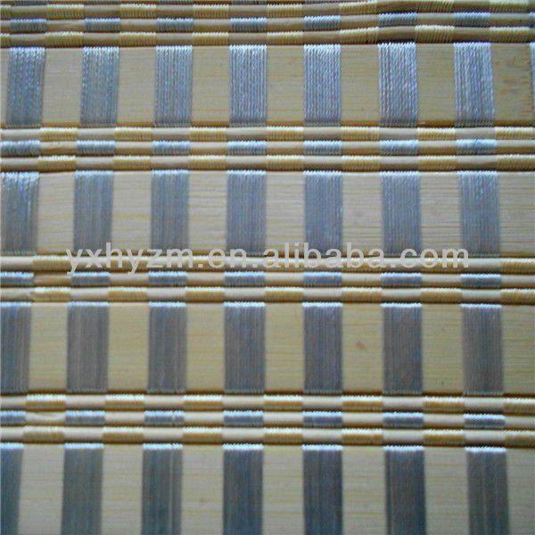 Natural Grain Bamboo Window Blinds , Cool Exterior Bamboo Roll Up Shades