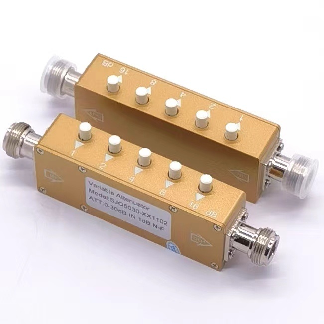 200W N-Joint RF Coaxial Attenuator Step Attenuator 3-40dB Adjustable Attenuator Step Attenuator