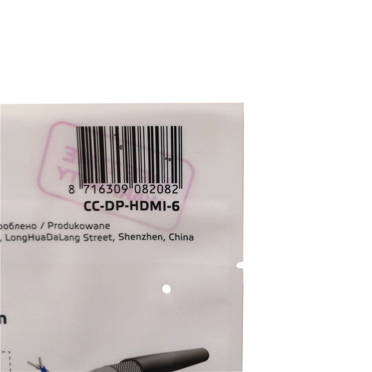 Recyclable Clear Plastic Clamshell Packaging Translucent OPP Gravnre Printing