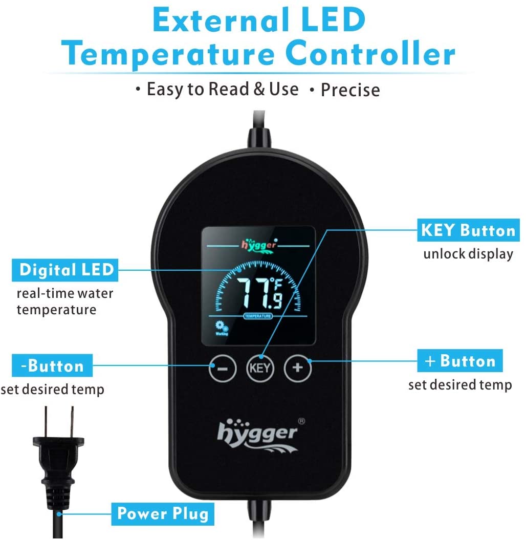 Smart PTC Aquarium Substrate Heater 500W
