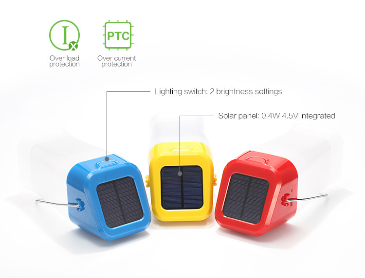 Portable solar hand lamp for lighting and mobile charging|All-in-one solar home lighting system