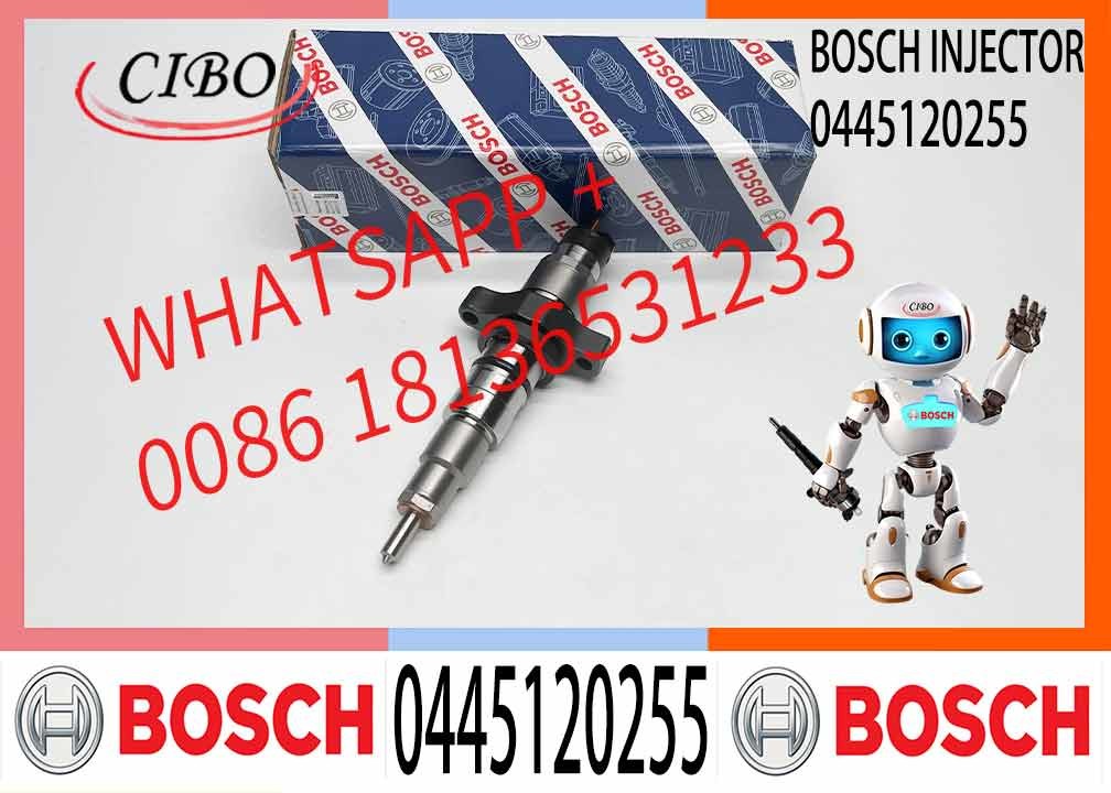 New Diesel Fuel Injector 0445120255 Common Rail Injector 0445120255 For Cummins Engine