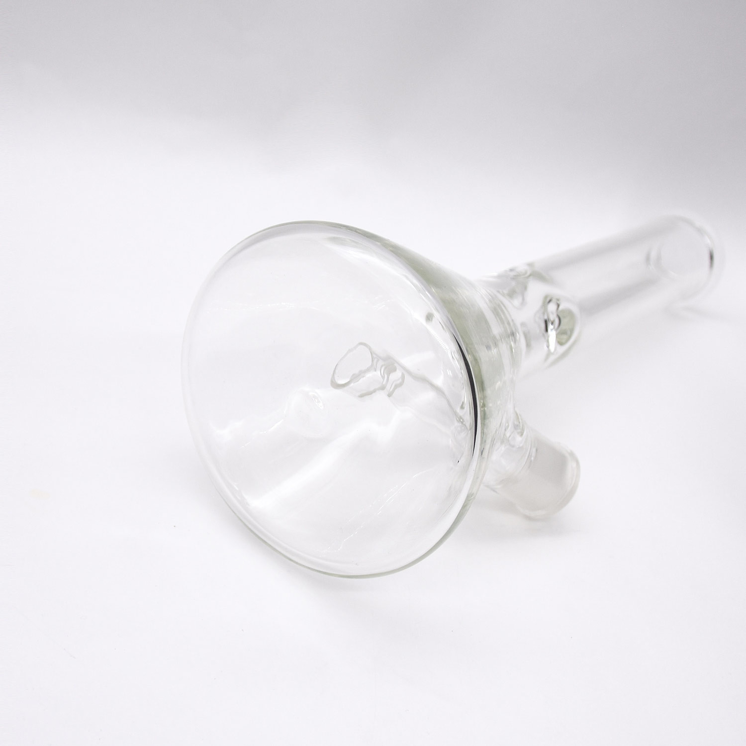 Restaurants Clear Inhale Borosilicate Glass Hookah Pipe