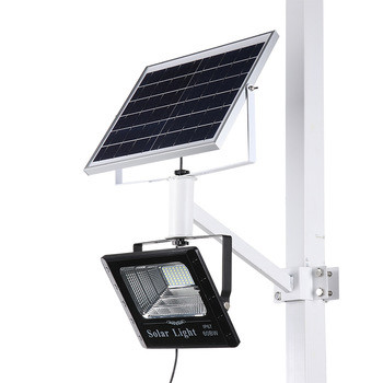Heavy Duty Solar Powered LED Flood Light , 5000 Lumen Dusk To Dawn Flood Lights