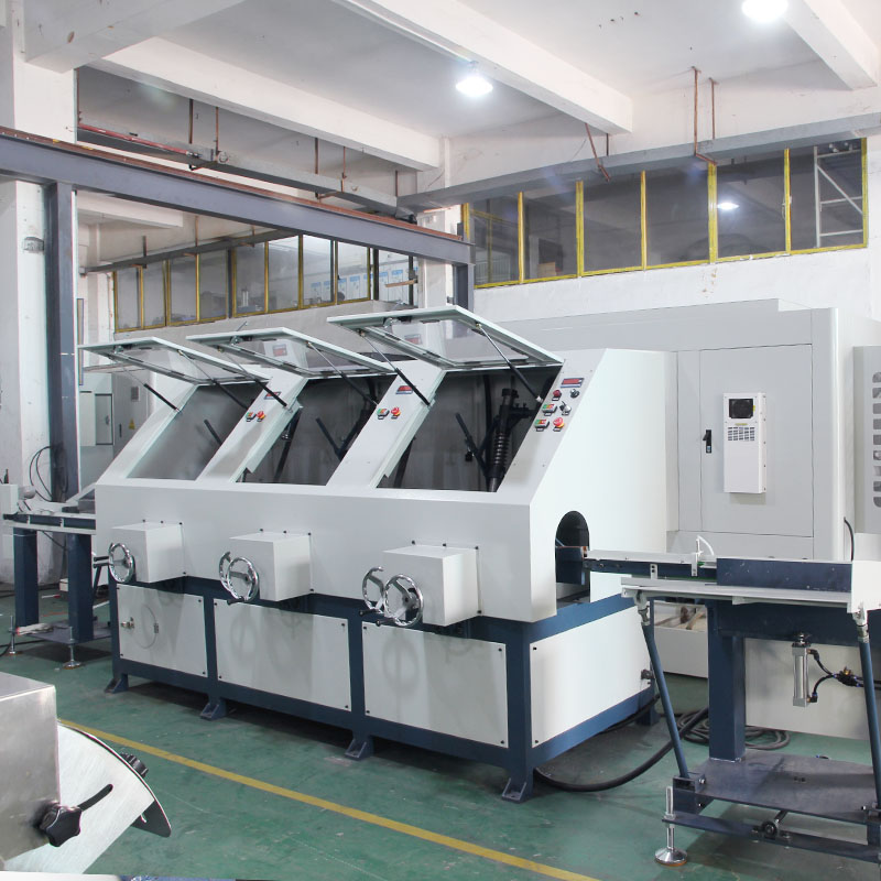 4 Heads Square Stainless Steel Tube Polishing Machine High Efficiency
