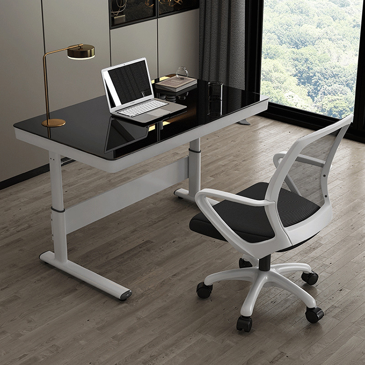 Multifunctional Lift Top Coffee Table with Storage and White Buff Wooden Grain Finish
