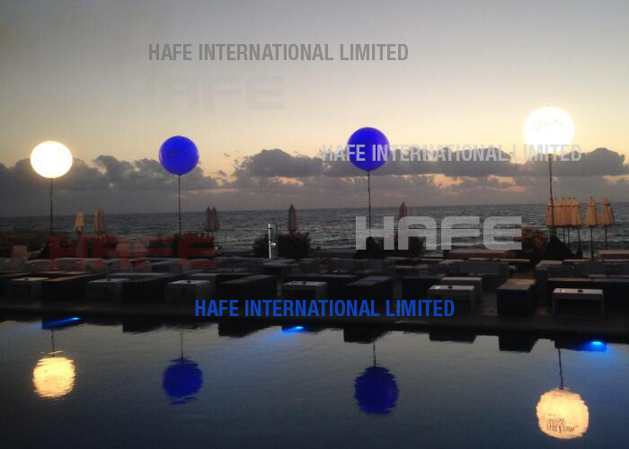 Pearl Event Space Lighting Inflatable Lights For Halogen LED HMI / Metal Halide Lamps