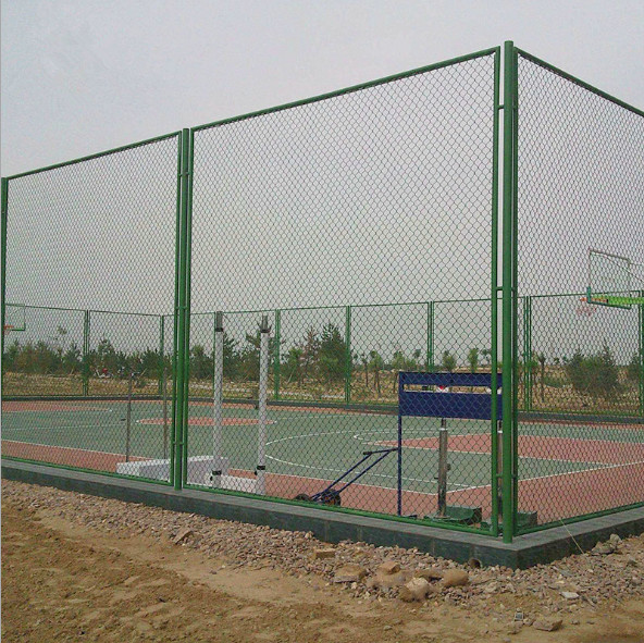 100x100mm 8 Ft X 50 Ft Diamond Chain Link Fence