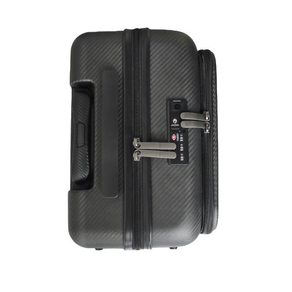 Carbon Fiber Monocoque Luggage Front Opening Suitcase Unisex Travelers' Go-To Choice for Lightweight and Durable Travel