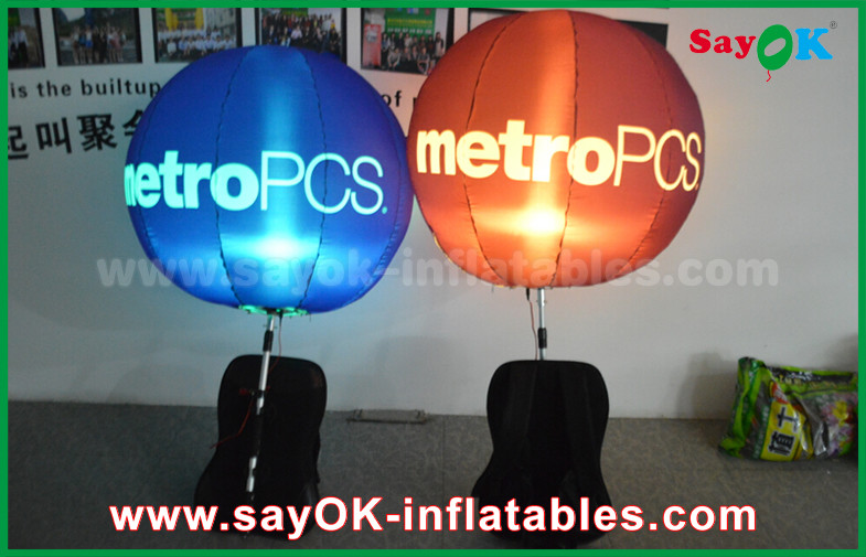 Changeable Led Lights Backpack Balloon Inflatable Light Decoration Rental Business